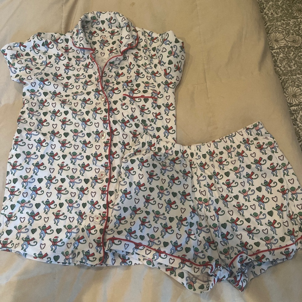 Roller Rabbit Merry Monkey Pajamas